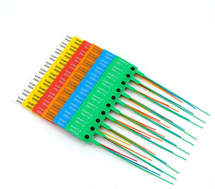 مهر و موم پلاستیکی امنیتی محکم را بکشید