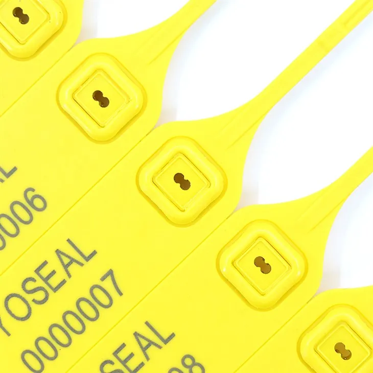 مهر و موم پلاستیکی درج فلزی